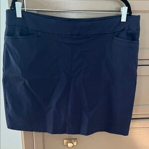 Chico’s Navy Blue Mini Skort- Size 3